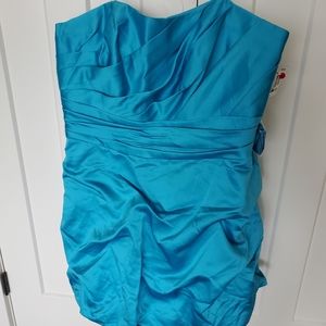 Davids bridal bunched bridesmaids dress